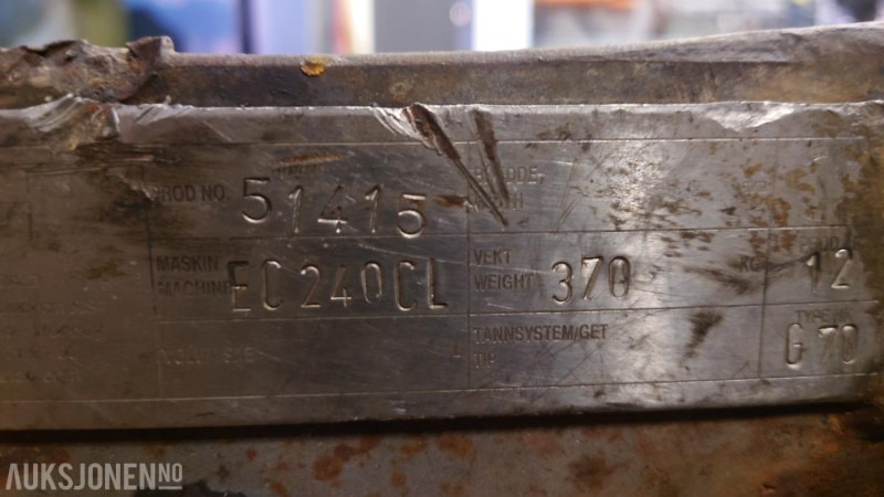 Gjerstad G70 HK feste S70 - Dodatak za Građevinska mašina: slika 2 Gjerstad G70 HK feste S70 - Dodatak za Građevinska mašina: slika 2