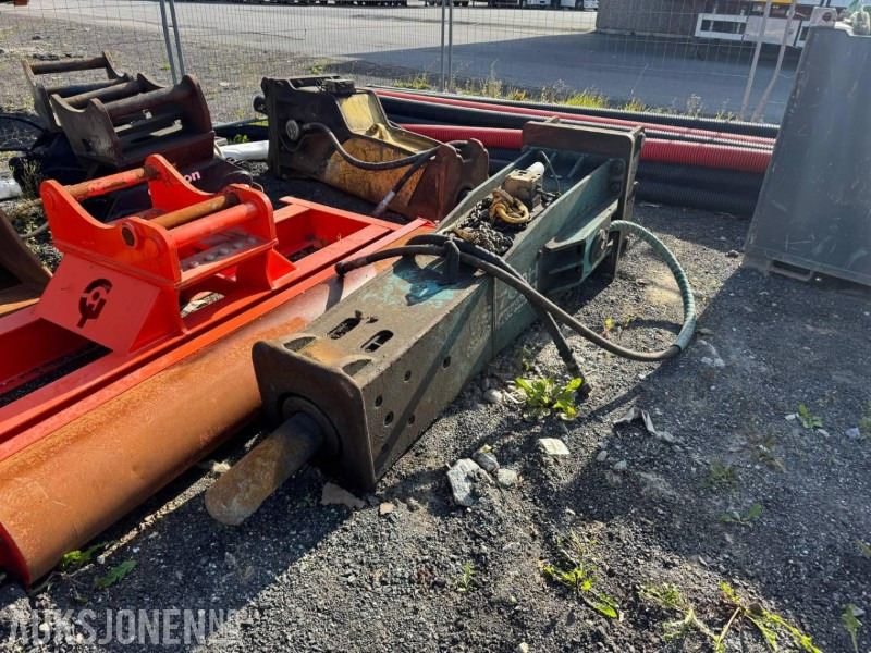 MSB MS700H Hydraulisk Hammer Med S70 Feste - Dodatak za Građevinska mašina: slika 2 MSB MS700H Hydraulisk Hammer Med S70 Feste - Dodatak za Građevinska mašina: slika 2