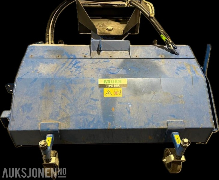 Zappator BRU 120 Kostemaskin - Feiemaskin med oppsamler og hydraulisk drift på feiekost 1,2 m bredde og flyt ramme - Dodatak za Građevinska mašina: slika 2 Zappator BRU 120 Kostemaskin - Feiemaskin med oppsamler og hydraulisk drift på feiekost 1,2 m bredde og flyt ramme - Dodatak za Građevinska mašina: slika 2