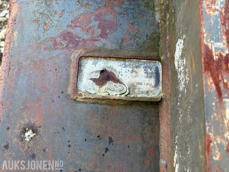 Renskeskuff 1150 liter s-70 feste - Dodatak za Građevinska mašina: slika 4 Renskeskuff 1150 liter s-70 feste - Dodatak za Građevinska mašina: slika 4