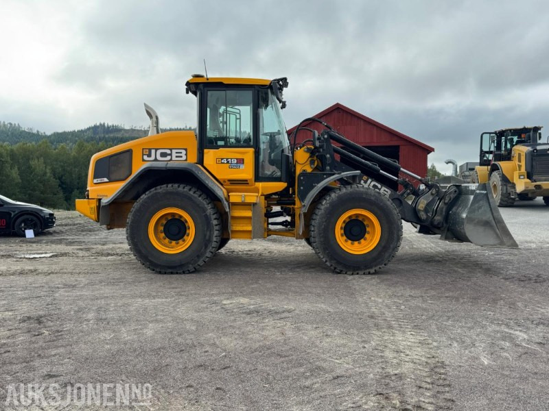 JCB 419S NORDIC EDITION 2024 – KUN 61 T – SENTRALSMØRING, 3./4. FUNKSJON, KOMFORTPAKKE, GODT UTSTYRT - Utovarivač točkaš: slika 4 JCB 419S NORDIC EDITION 2024 – KUN 61 T – SENTRALSMØRING, 3./4. FUNKSJON, KOMFORTPAKKE, GODT UTSTYRT - Utovarivač točkaš: slika 4