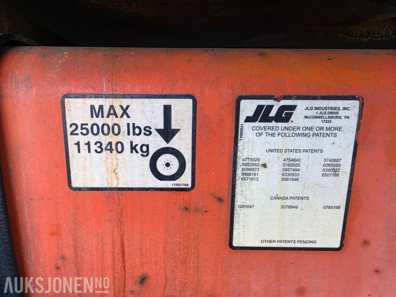 JLG 1200 SJP 6.500 arbeidstimer 45 meter arbeidshøyde! 1 Eiers bomlift, 2007 modell - Vazdušna platforma: slika 5 JLG 1200 SJP 6.500 arbeidstimer 45 meter arbeidshøyde! 1 Eiers bomlift, 2007 modell - Vazdušna platforma: slika 5