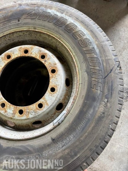2010 Scania R480 Framhjul - 2 stk komplette framhjul med 385/65R22,5 Bridgestone - Kamion: slika 4 2010 Scania R480 Framhjul - 2 stk komplette framhjul med 385/65R22,5 Bridgestone - Kamion: slika 4