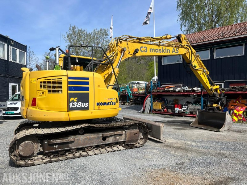 Komatsu PC138 gravemaskin, GPS, Tiltrotator, Smøring, Kamera - Bager: slika 4 Komatsu PC138 gravemaskin, GPS, Tiltrotator, Smøring, Kamera - Bager: slika 4