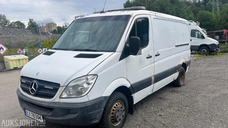 2007 Mercedes-Benz Sprinter 518 CDI | Spylebil | 184 hk | Komplett rigg med tank og slangetromler - Korisno/ Posebno vozilo: slika 1 2007 Mercedes-Benz Sprinter 518 CDI | Spylebil | 184 hk | Komplett rigg med tank og slangetromler - Korisno/ Posebno vozilo: slika 1