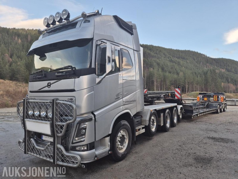 2017 Volvo FH 16 / 750, 8x4+2 Tungtrekker med 2019 Vang 3+1 akslet brønnhenger - Korisno/ Posebno vozilo: slika 1 2017 Volvo FH 16 / 750, 8x4+2 Tungtrekker med 2019 Vang 3+1 akslet brønnhenger - Korisno/ Posebno vozilo: slika 1