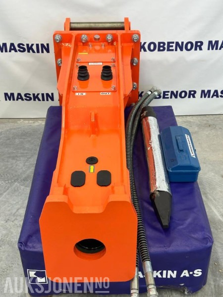 NY KM 1000 PIGGHAMMER s60-FESTE CE merket GARANTI - Hidraulični čekić: slika 3 NY KM 1000 PIGGHAMMER s60-FESTE CE merket GARANTI - Hidraulični čekić: slika 3