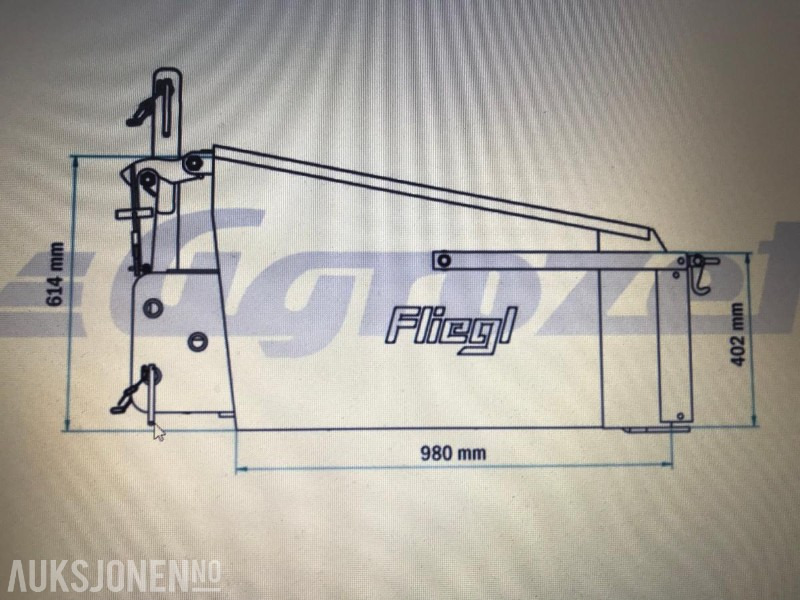 1900 Fliegle 150 cm Transport skuffe med tipp ramme - Poljoprivredna mašina: slika 5 1900 Fliegle 150 cm Transport skuffe med tipp ramme - Poljoprivredna mašina: slika 5