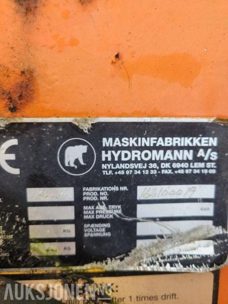 1900 Hydromann 1700sl - Poljoprivredna mašina: slika 3 1900 Hydromann 1700sl - Poljoprivredna mašina: slika 3