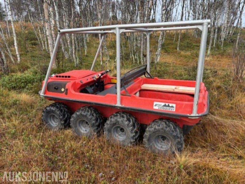 1994 Argo Conquest 8x8 Amfibisk Belter Tilhenger Vinsj - Poljoprivredna mašina: slika 1 1994 Argo Conquest 8x8 Amfibisk Belter Tilhenger Vinsj - Poljoprivredna mašina: slika 1