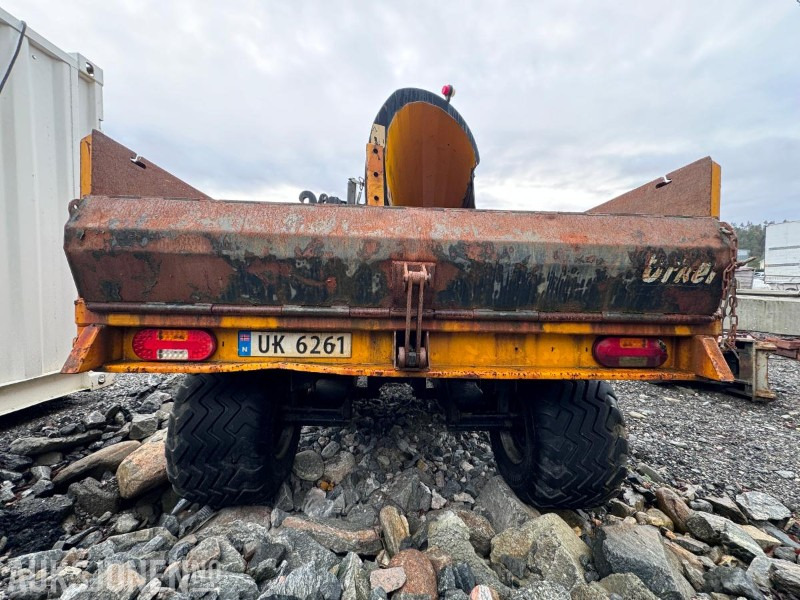 2014 Orkel Dumperhenger / traktorhenger DX130 - Maks nyttelast 13.290 kg - Poljoprivredna mašina: slika 5 2014 Orkel Dumperhenger / traktorhenger DX130 - Maks nyttelast 13.290 kg - Poljoprivredna mašina: slika 5