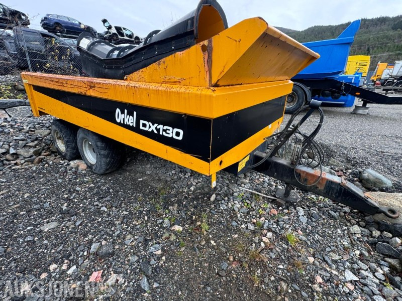 2014 Orkel Dumperhenger / traktorhenger DX130 - Maks nyttelast 13.290 kg - Poljoprivredna mašina: slika 3 2014 Orkel Dumperhenger / traktorhenger DX130 - Maks nyttelast 13.290 kg - Poljoprivredna mašina: slika 3