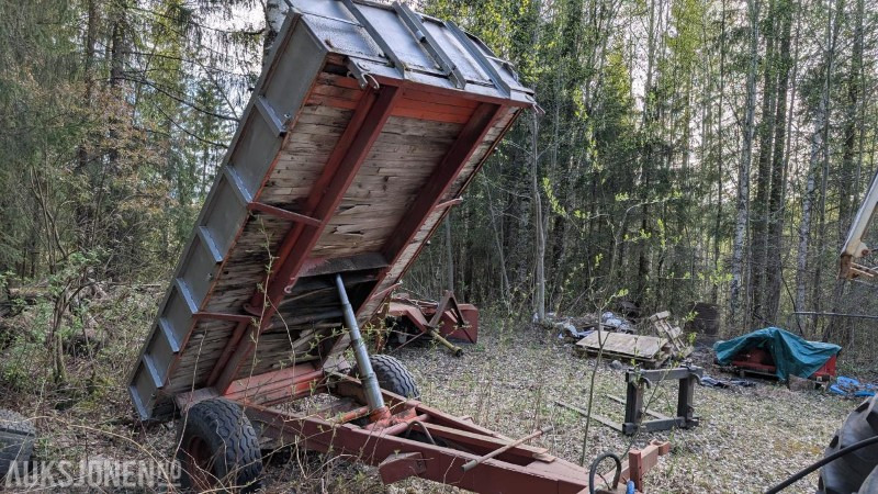 Ingen minstepris - 1997 Orkel 4 tonn 3-veis tipphenger Traktor Registrert - Poljoprivredna mašina: slika 1 Ingen minstepris - 1997 Orkel 4 tonn 3-veis tipphenger Traktor Registrert - Poljoprivredna mašina: slika 1