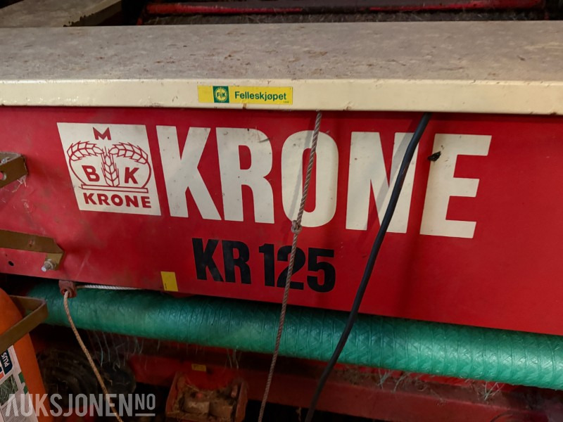 Poljoprivredna mašina Krone KR 125 RUNDBALLEPRESSE: slika 6