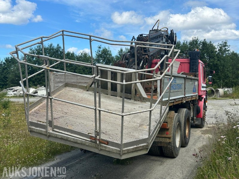 Scania P112H - Intercooler - 6X2 - Fastmontert kran med uttrekk og kurv - Tipp kasse - Kamion sa dizalicom: slika 5 Scania P112H - Intercooler - 6X2 - Fastmontert kran med uttrekk og kurv - Tipp kasse - Kamion sa dizalicom: slika 5