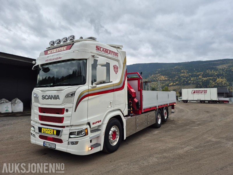 Scania R500 Kranbil med HMF2820 kran - Kamion sa dizalicom: slika 1 Scania R500 Kranbil med HMF2820 kran - Kamion sa dizalicom: slika 1
