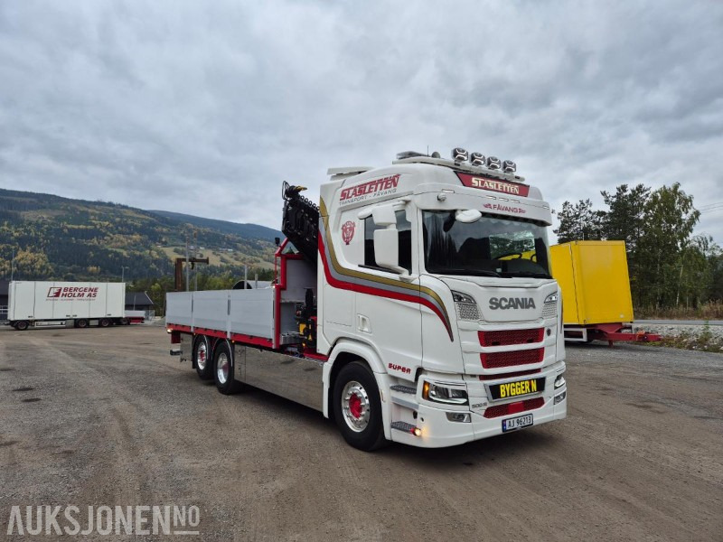 Scania R500 Kranbil med HMF2820 kran - Kamion sa dizalicom: slika 2 Scania R500 Kranbil med HMF2820 kran - Kamion sa dizalicom: slika 2