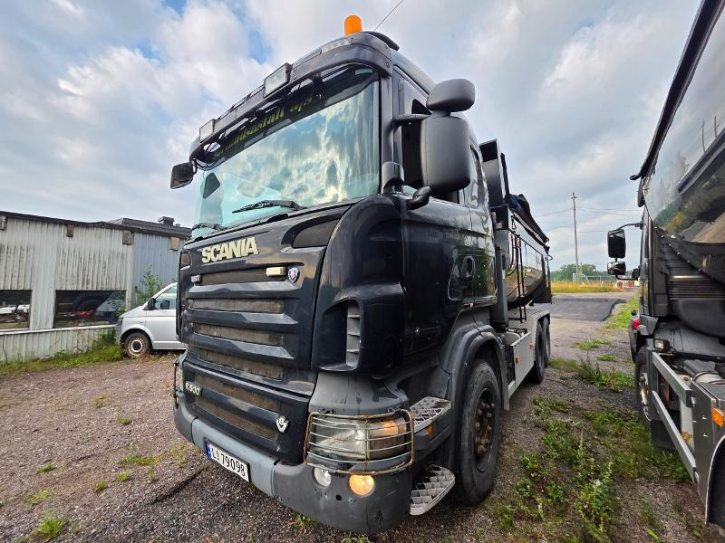 2009 Scania R500 spriderbil m/asfaltkapell - EU ok - Asfaltkapell - Tillatt totalvekt 27000 kg - Tegljač: slika 1 2009 Scania R500 spriderbil m/asfaltkapell - EU ok - Asfaltkapell - Tillatt totalvekt 27000 kg - Tegljač: slika 1