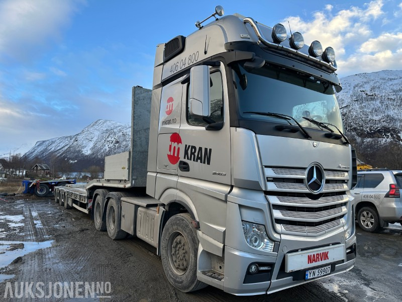 2014 MERCEDES-BENZ ACTROS TREKKVOGN MED HUMBAUR HTS30SCHRAG HENGER - Tegljač: slika 2 2014 MERCEDES-BENZ ACTROS TREKKVOGN MED HUMBAUR HTS30SCHRAG HENGER - Tegljač: slika 2