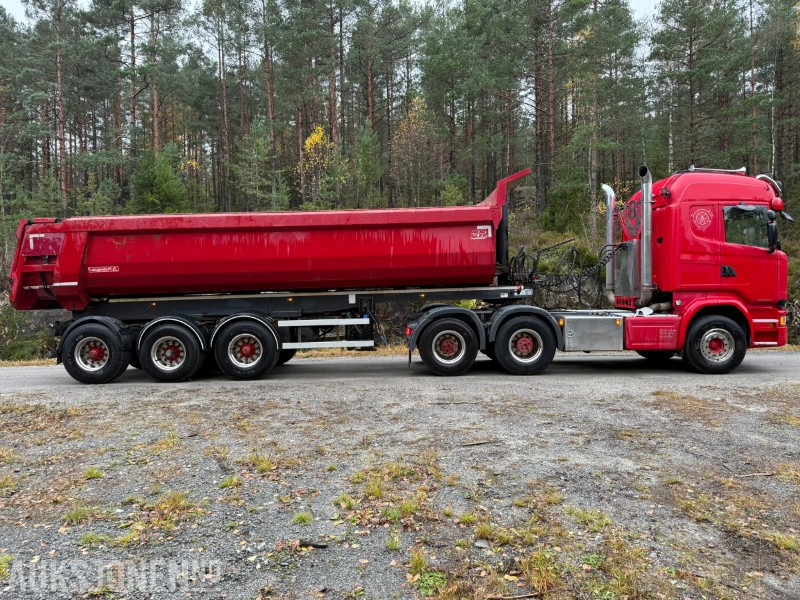 2018 Scania R580-V8-6x4-EURO6-260.000km-Tippsemi m/ Langendorf tralle - Tegljač: slika 5 2018 Scania R580-V8-6x4-EURO6-260.000km-Tippsemi m/ Langendorf tralle - Tegljač: slika 5