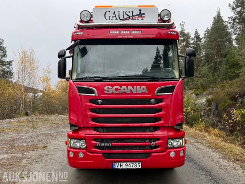 2018 Scania R580-V8-6x4-EURO6-260.000km-Tippsemi m/ Langendorf tralle - Tegljač: slika 3 2018 Scania R580-V8-6x4-EURO6-260.000km-Tippsemi m/ Langendorf tralle - Tegljač: slika 3