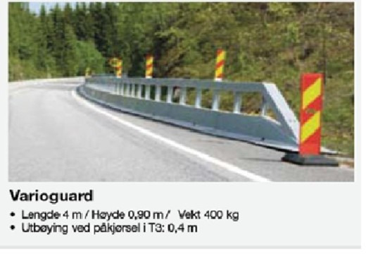 Varioguard T3 – midlertidig rekkverk / langsgående sikring – 240 meter komplett sett - Građevinska oprema: slika 4 Varioguard T3 – midlertidig rekkverk / langsgående sikring – 240 meter komplett sett - Građevinska oprema: slika 4