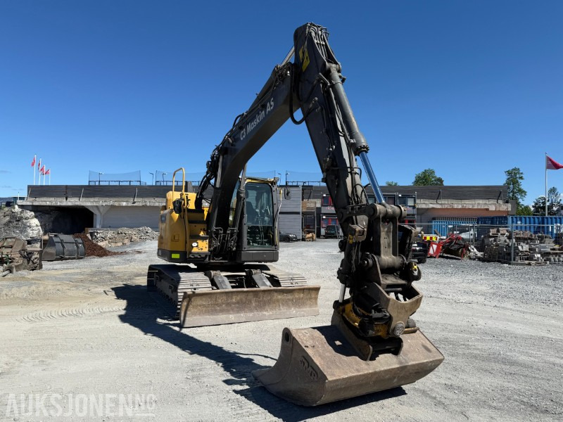 Volvo ECR145 Gravemaskin, tiltrotator, S60, Sentralsmøring, Ryggekamera - Bager: slika 4 Volvo ECR145 Gravemaskin, tiltrotator, S60, Sentralsmøring, Ryggekamera - Bager: slika 4