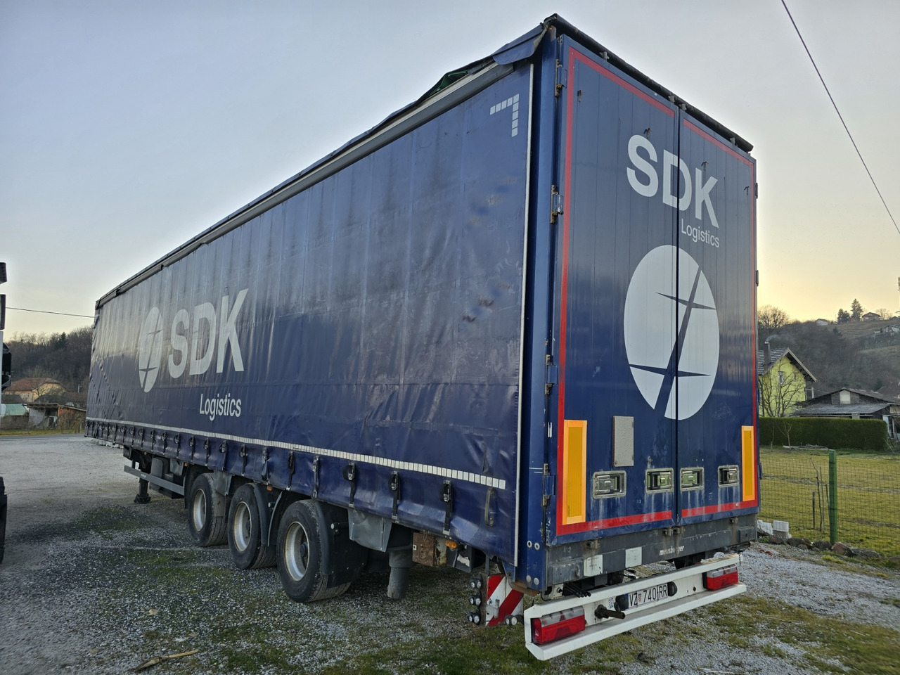 Meusburger MPS-3 Schräglader - Poluprikolica sa ceradom: slika 5 Meusburger MPS-3 Schräglader - Poluprikolica sa ceradom: slika 5
