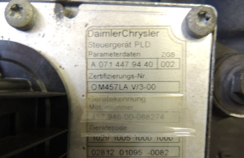 Mercedes-Benz OM457LA E5 for Mercedes-Benz AXOR truck for parts - Motor za Kamion: slika 4 Mercedes-Benz OM457LA E5 for Mercedes-Benz AXOR truck for parts - Motor za Kamion: slika 4