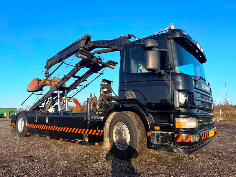 Scania P94-260 Palfinger crane PK 15002. rotor and hydr. for grabbe. - Kamion sa kablovskim sistemom: slika 3 Scania P94-260 Palfinger crane PK 15002. rotor and hydr. for grabbe. - Kamion sa kablovskim sistemom: slika 3