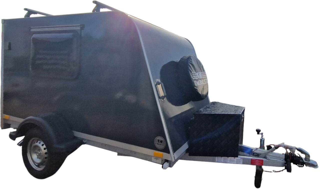 Microcamp mini przyczepa kempingowa transportowa teardrop - Prikolica za automobil: slika 2 Microcamp mini przyczepa kempingowa transportowa teardrop - Prikolica za automobil: slika 2