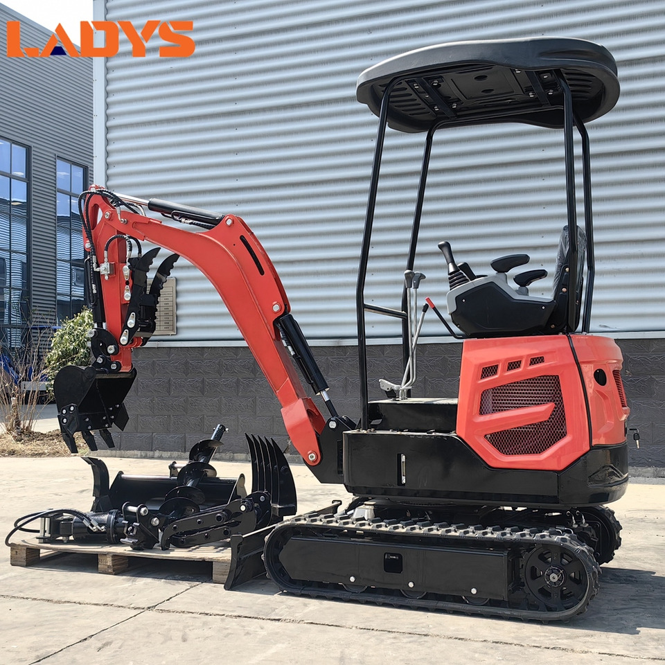 LADYS DY18 Mini Excavator CE Certification Kubota Engine(Factory Outlet) Mini Pelle Minibagger Minikoparka Miniexcavadora - Mini bager: slika 1 LADYS DY18 Mini Excavator CE Certification Kubota Engine(Factory Outlet) Mini Pelle Minibagger Minikoparka Miniexcavadora - Mini bager: slika 1