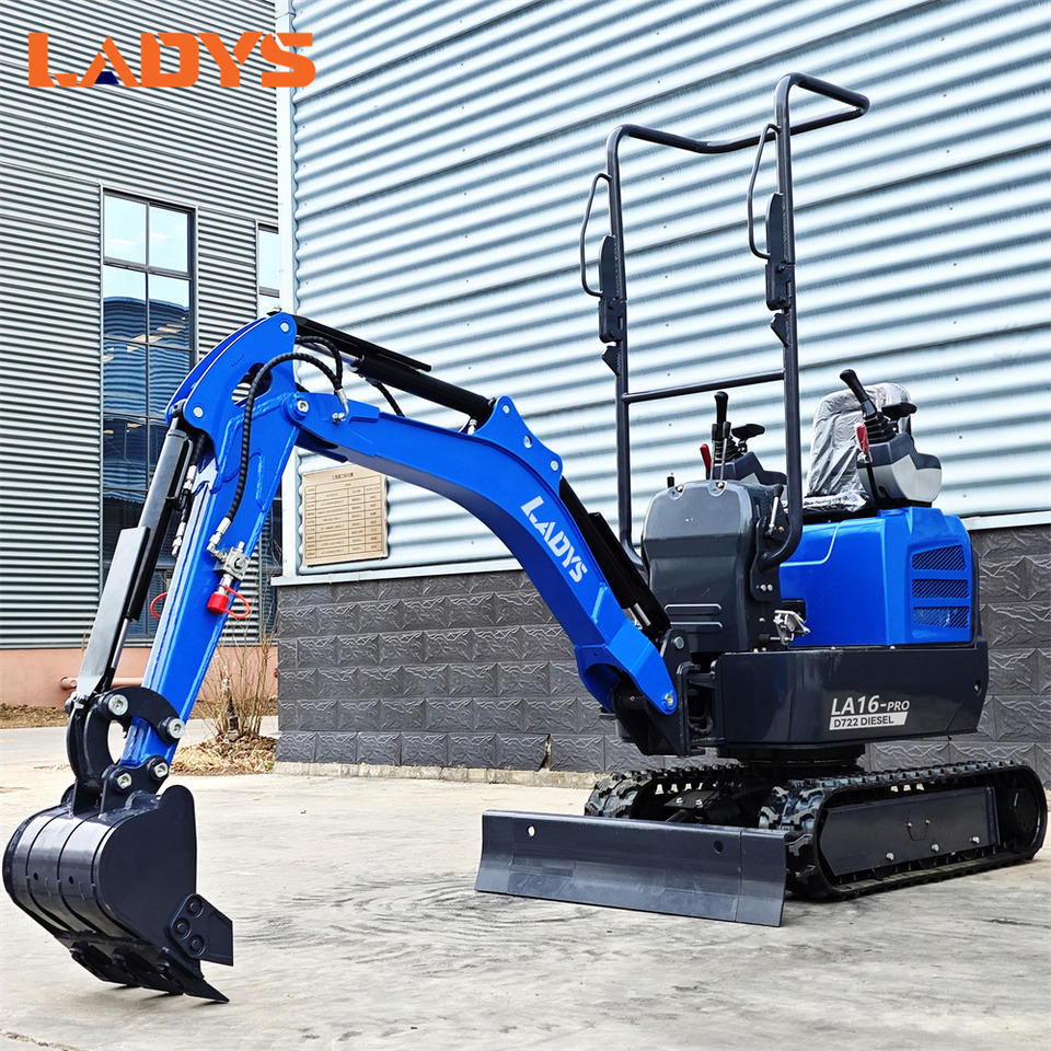 LADYS LA16Pro Mini Excavator CE Certification Kubota Engine(Factory Outlet) Mini Pelle Minibagger Minikoparka Miniexcavadora - Mini bager: slika 4 LADYS LA16Pro Mini Excavator CE Certification Kubota Engine(Factory Outlet) Mini Pelle Minibagger Minikoparka Miniexcavadora - Mini bager: slika 4