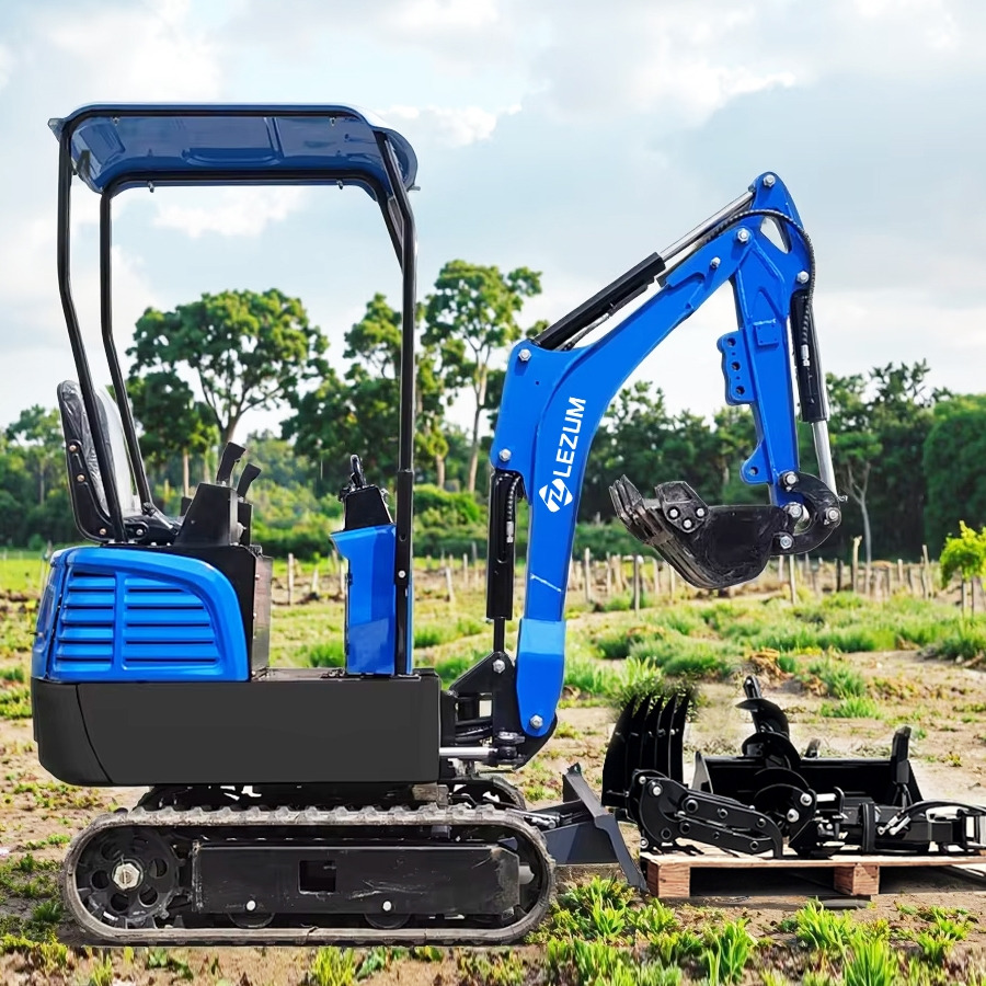 LEZUM Factory Sale Hybrid Mini Digger Excavators Home Farm Electric Remote Control Compact Pilot Digger Excavator with Free Shipping - Mini bager: slika 2 LEZUM Factory Sale Hybrid Mini Digger Excavators Home Farm Electric Remote Control Compact Pilot Digger Excavator with Free Shipping - Mini bager: slika 2