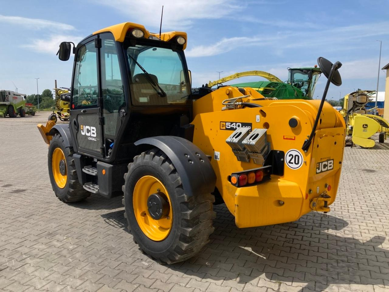 JCB 540-140 - Teleskopski upravljač: slika 3 JCB 540-140 - Teleskopski upravljač: slika 3