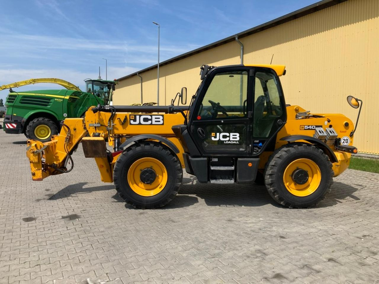 JCB 540-140 - Teleskopski upravljač: slika 2 JCB 540-140 - Teleskopski upravljač: slika 2