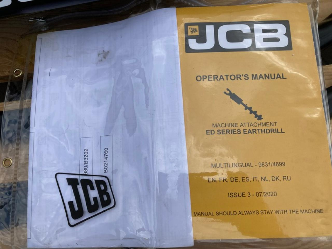 JCB B3202 - Burgija za Građevinska mašina: slika 3 JCB B3202 - Burgija za Građevinska mašina: slika 3