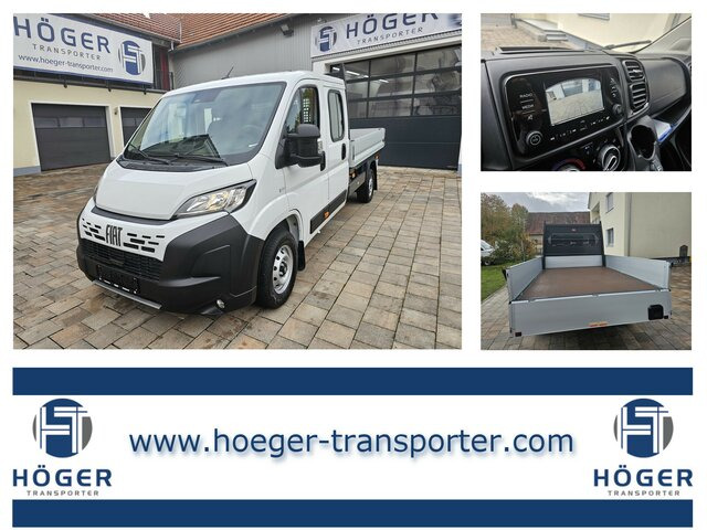 FIAT Ducato 140 DOKA Pritsche 2,9 Meter Klima DAB... - Dostavno vozilo s ravnom platformom, Dostavno vozilo sa duplom kabinom: slika 1 FIAT Ducato 140 DOKA Pritsche 2,9 Meter Klima DAB... - Dostavno vozilo s ravnom platformom, Dostavno vozilo sa duplom kabinom: slika 1