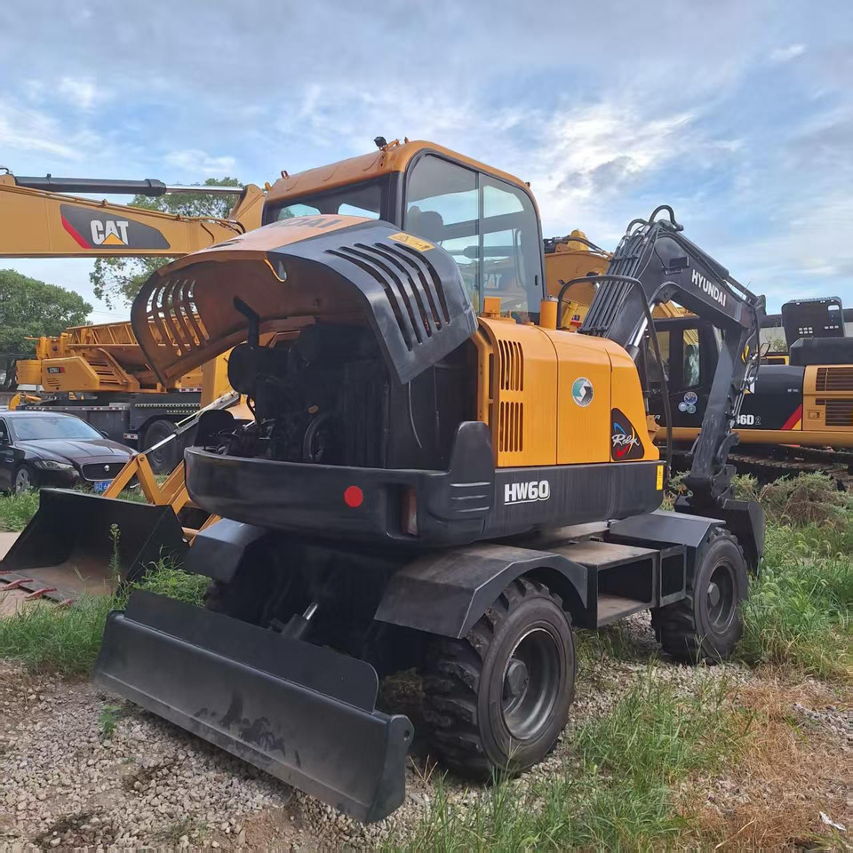 Hyundai HW60 excavator - Bager točkaš: slika 3 Hyundai HW60 excavator - Bager točkaš: slika 3