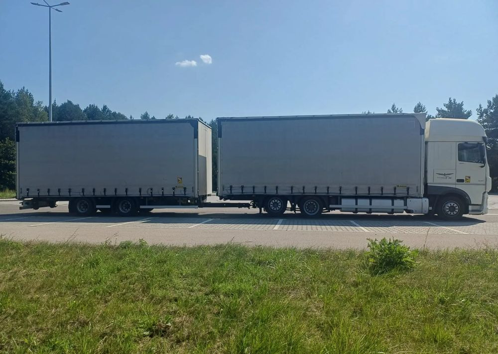 DAF XF 480 SUPER SPACE CAB / ZESTAW TANDEM PRZEJAZDOWY 120 M3 / SSC / ACC /EURO 6 - Kamion sa ceradom: slika 2 DAF XF 480 SUPER SPACE CAB / ZESTAW TANDEM PRZEJAZDOWY 120 M3 / SSC / ACC /EURO 6 - Kamion sa ceradom: slika 2