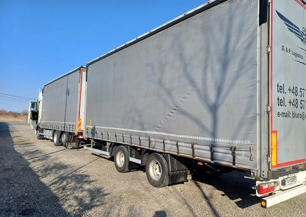 DAF XF 480 SUPER SPACE CAB / ZESTAW TANDEM PRZEJAZDOWY 120m3 - Kamion sa ceradom: slika 4 DAF XF 480 SUPER SPACE CAB / ZESTAW TANDEM PRZEJAZDOWY 120m3 - Kamion sa ceradom: slika 4