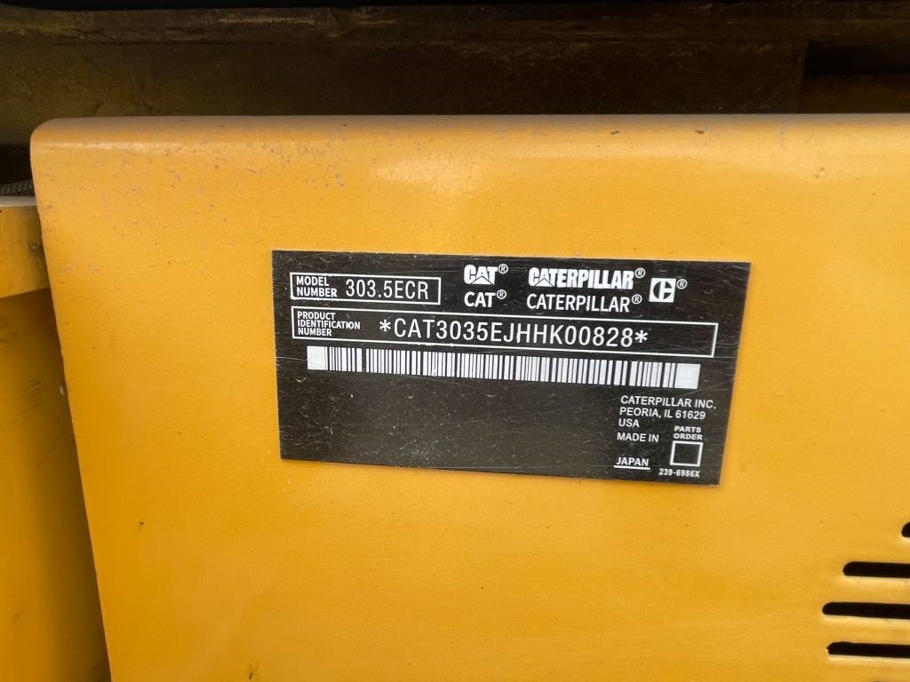 CAT 303.5 - Mini bager: slika 5 CAT 303.5 - Mini bager: slika 5