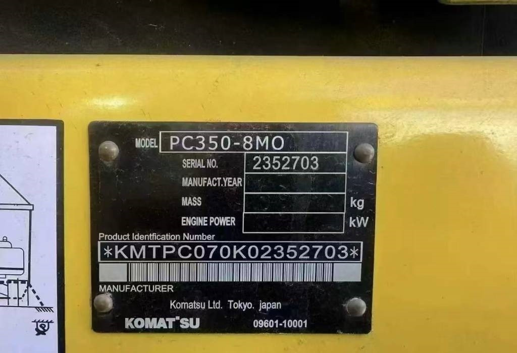Komatsu PC 350 - Bager guseničar: slika 3 Komatsu PC 350 - Bager guseničar: slika 3
