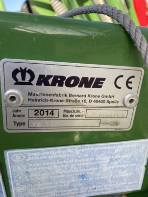 Krone KW 7.92 - Prevrtač/ Grabuljač: slika 2 Krone KW 7.92 - Prevrtač/ Grabuljač: slika 2
