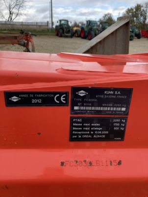 Kuhn FC303GL - Kosačica: slika 5 Kuhn FC303GL - Kosačica: slika 5
