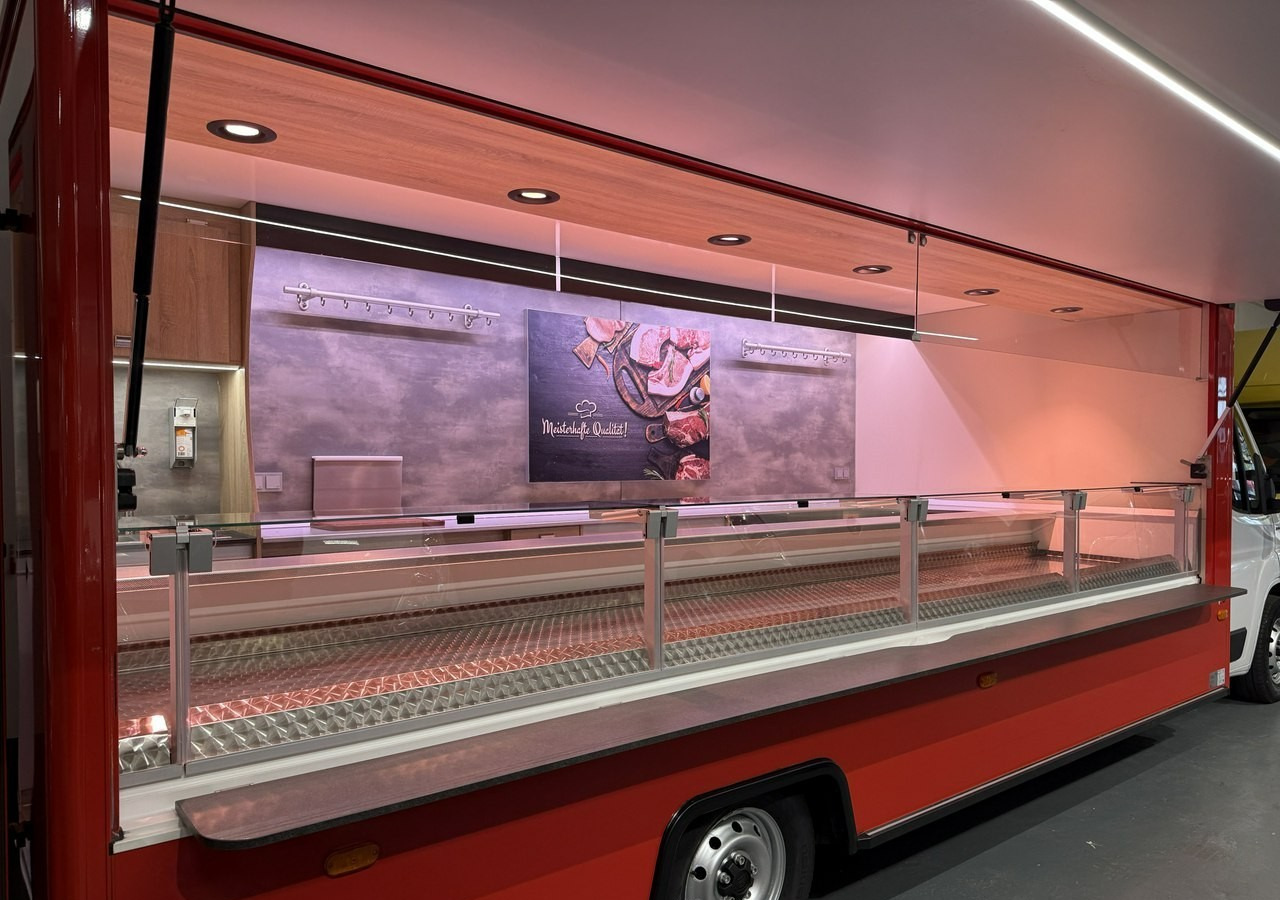 Fiat Ducato Autosklep wędlin Gastronomiczna food truck foodtruck sklep Borco 202 - Hrana kamion: slika 3 Fiat Ducato Autosklep wędlin Gastronomiczna food truck foodtruck sklep Borco 202 - Hrana kamion: slika 3