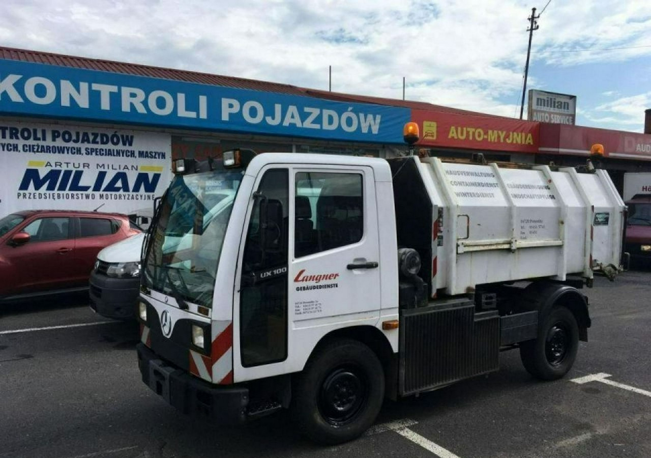 Kamion za smeće Inna Inny Unimog UX100 Śmieciarka wywrotka prasa: slika 15