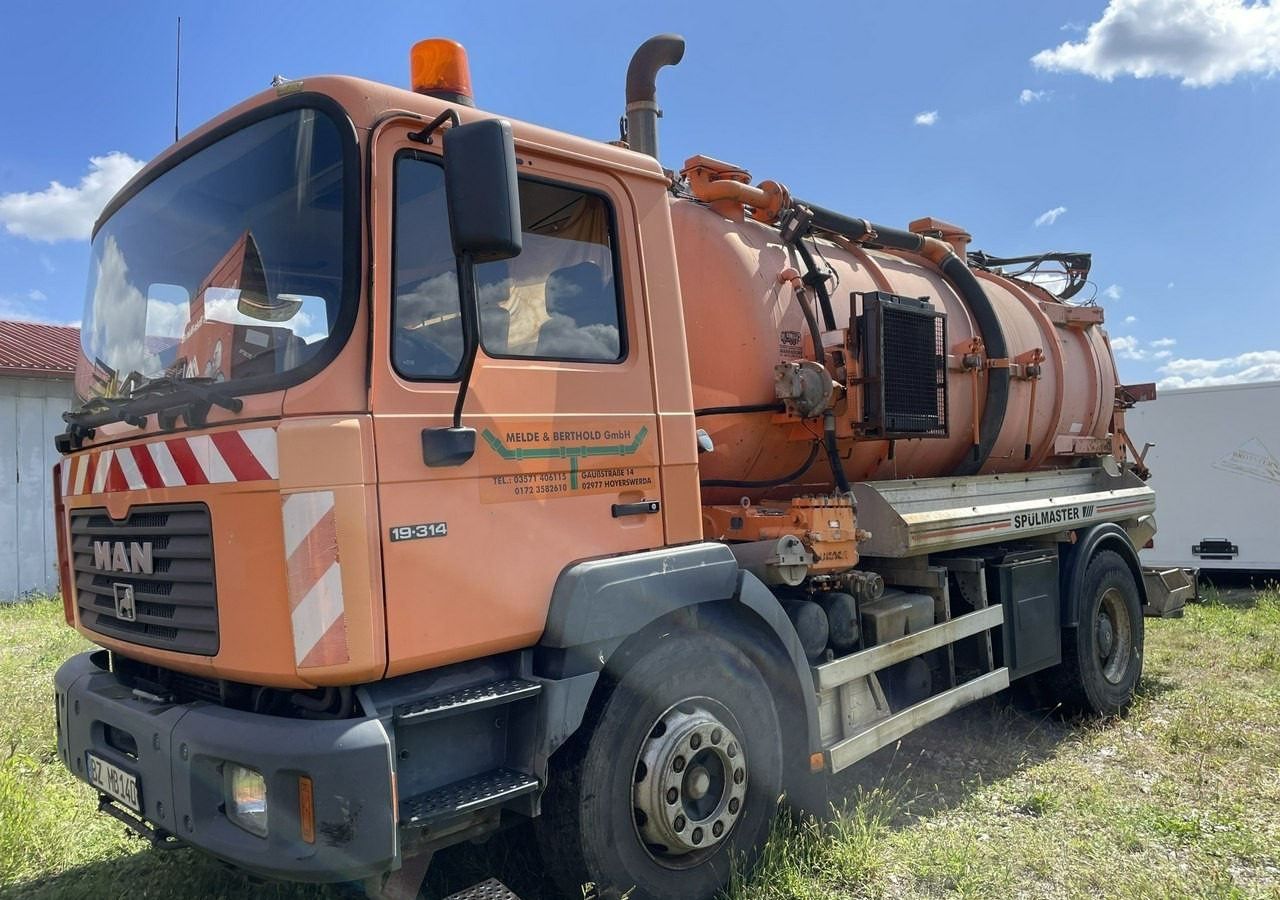 MAN Inny MAN Man 19-314 Wuko asenizacyjny kanalizacja - Vakuumska cisterna: slika 3 MAN Inny MAN Man 19-314 Wuko asenizacyjny kanalizacja - Vakuumska cisterna: slika 3