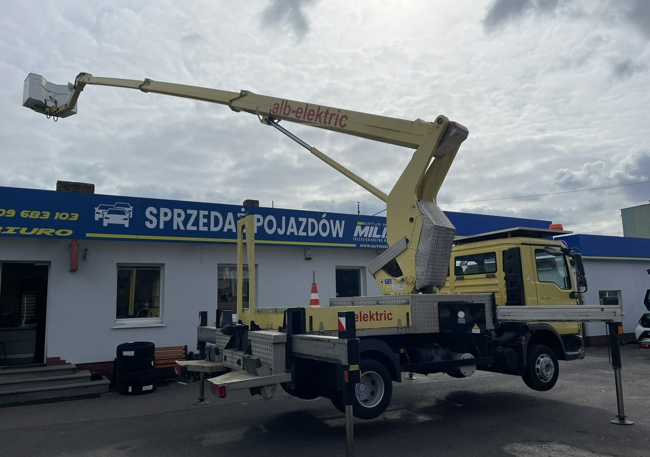 MAN Inny MAN Man TGL 8.180 Podnośnik koszowy 27m RUTHMANN T270 Zwyżka 2008 - Vazdušna platforma montirana na kamion: slika 5 MAN Inny MAN Man TGL 8.180 Podnośnik koszowy 27m RUTHMANN T270 Zwyżka 2008 - Vazdušna platforma montirana na kamion: slika 5