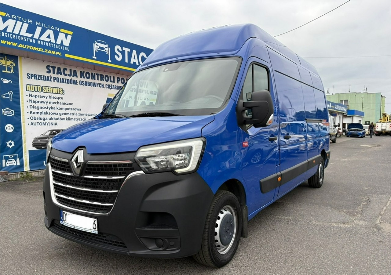 Renault Master Master 2.3-150KM Max długi - 2 x Wysoki 55696 km 2021 - Furgon: slika 1 Renault Master Master 2.3-150KM Max długi - 2 x Wysoki 55696 km 2021 - Furgon: slika 1